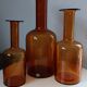 3 GULVASE  de Otto Brauer pour Holmegaard  1962