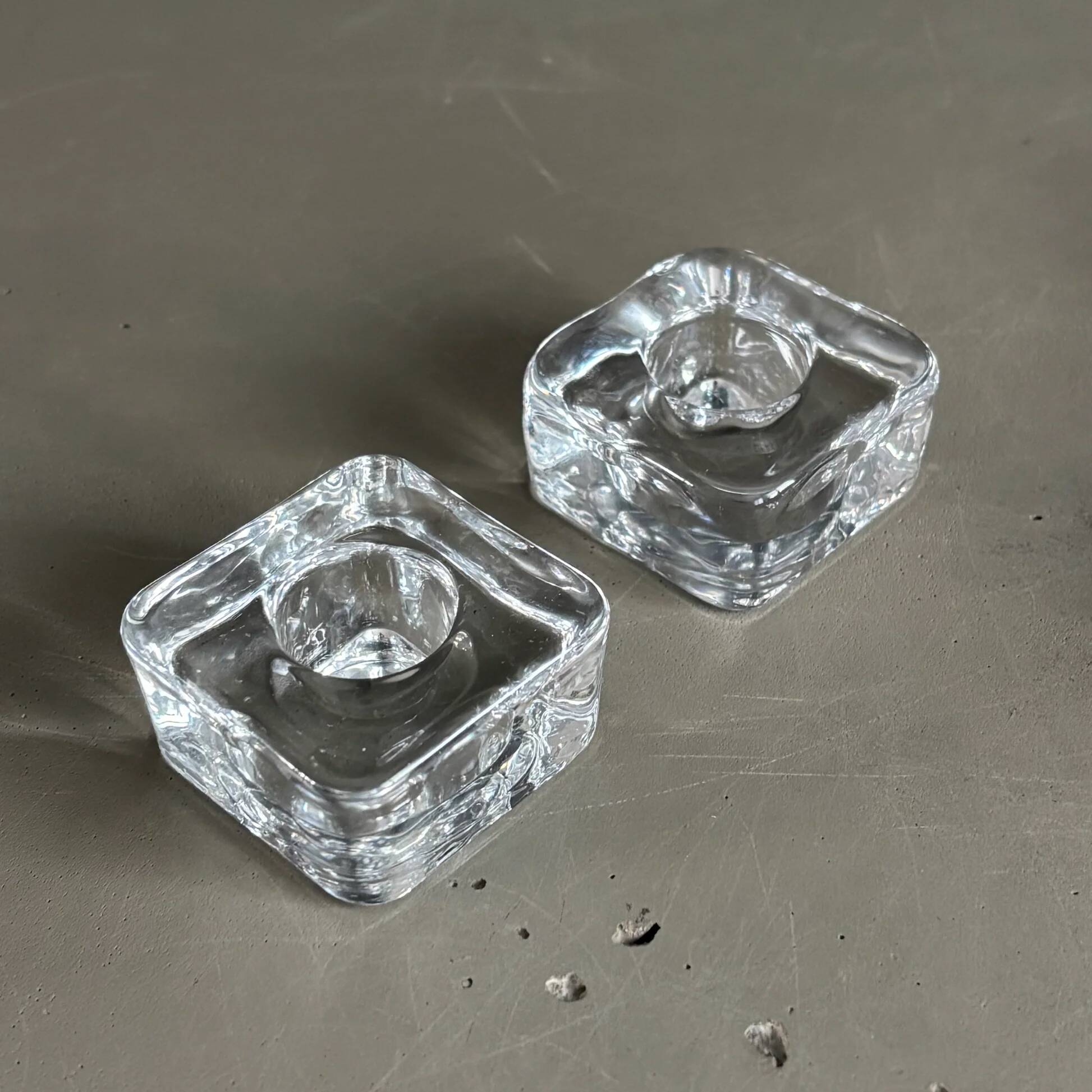 2 lots de bougeoirs pique cœur trèfle carreau