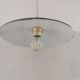 Suspension enamel iron plate old black