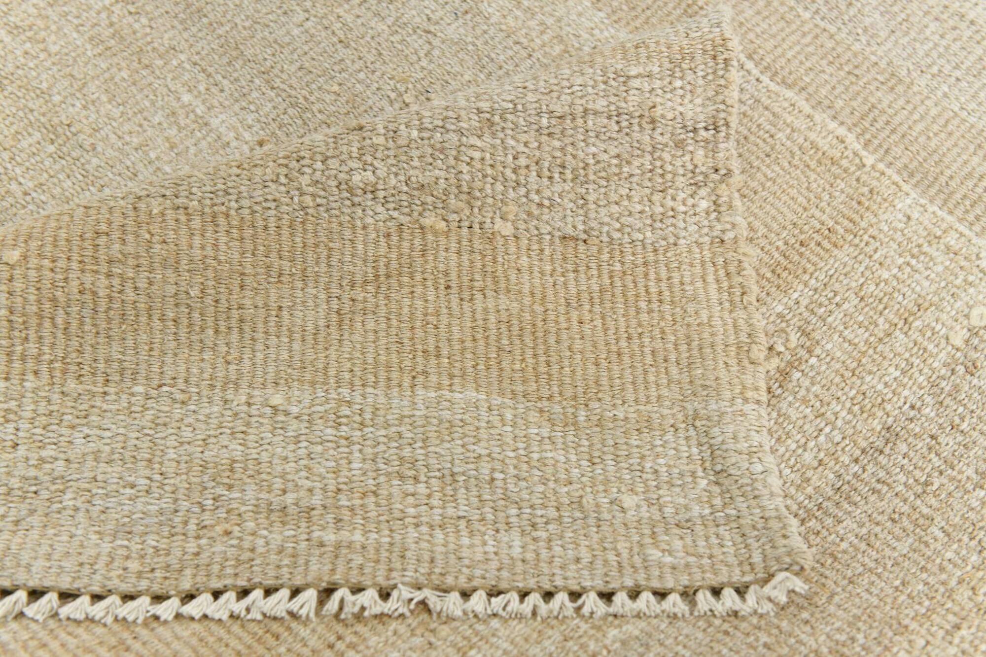 Tapis Kilim surdimensionné beige et crème 8x10, 234x294 cm