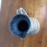 Ceramic pitcher signed Accolay