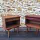 Pair of vintage bedsides 60