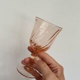 8 Rosaline stemmed glasses