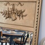 Trumeau mirror in Louis XVI style