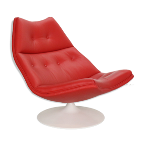 Fauteuil pivotant F511 de geoffrey harcourt pour Artifort, années 1960, Pays-Bas