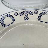 Set of 10 Nuneville flat and soup plates from 1890
