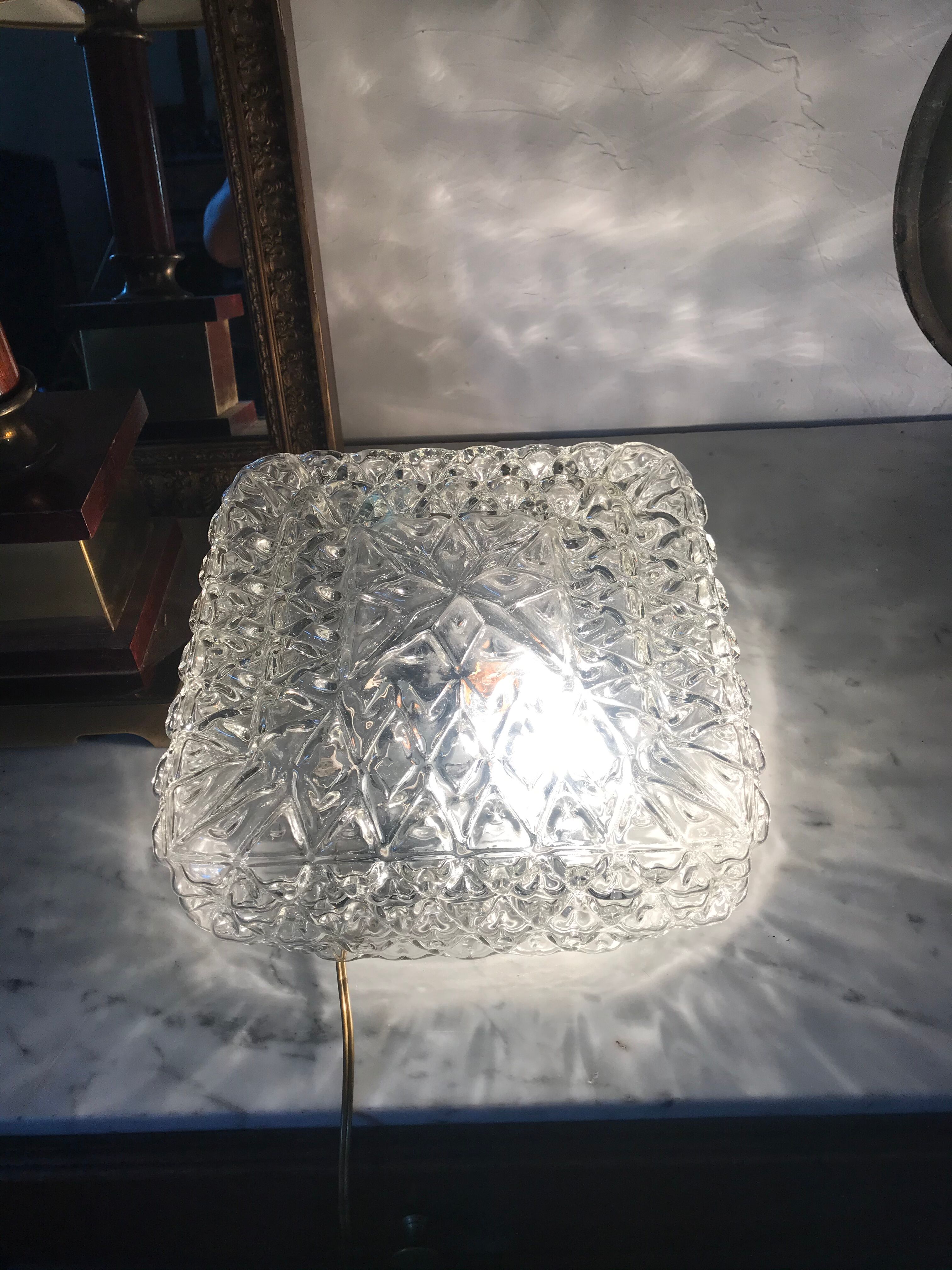 Vintage 23X23 ceiling light