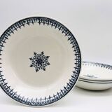4 Vintage St-Amant Deep Plates