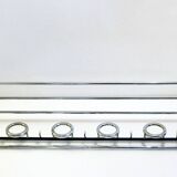 Wall coat rack in Bauhaus style, 1960s