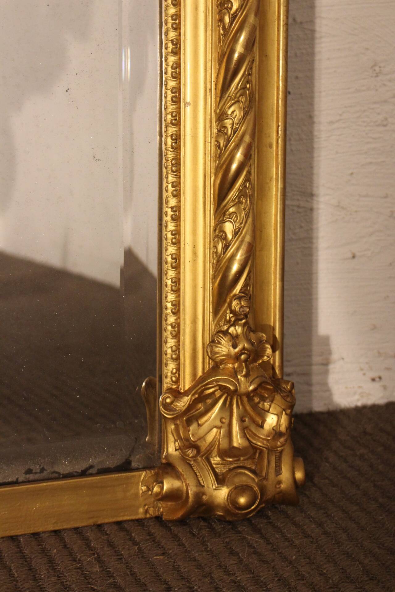 Large mirror 19th century