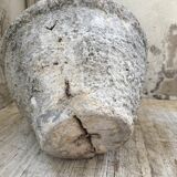 Trio of stone and cement planters, early 1900s