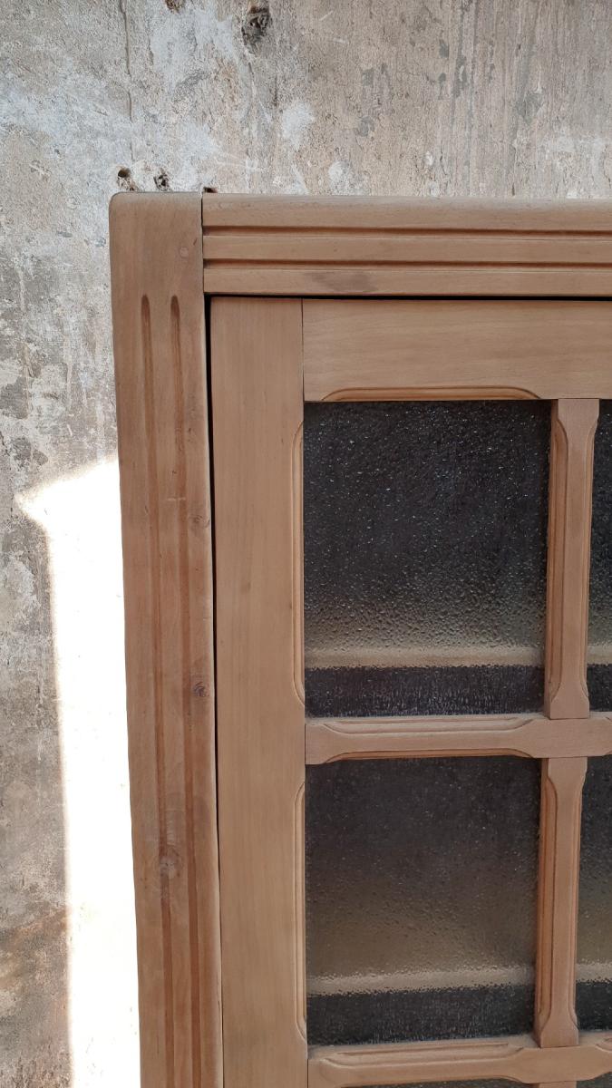 Vintage glass library