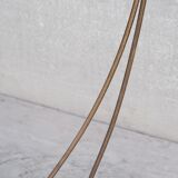 Lampadaire en laiton français du milieu du siècle