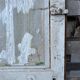old painted oak door