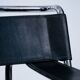 Chaise Wassily de Marcel Breuer, fabriquée en Italie, années 1970