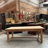Table de ferme en chêne massif