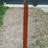 Antique bouillotte table with marble top, Louis XVI style