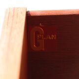 Vintage bookcase with lighting - E. Gomme - G Plan