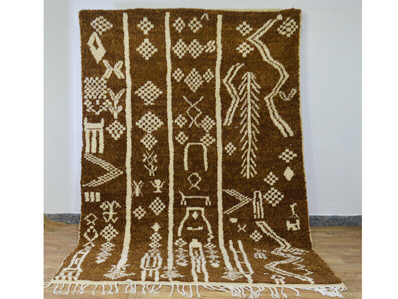 Moroccan berber carpet 282x180cm