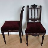 Pair of chairs from the 19th century