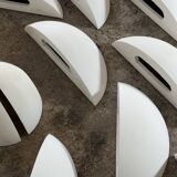Set of 14 SEDAP plaster wall lights