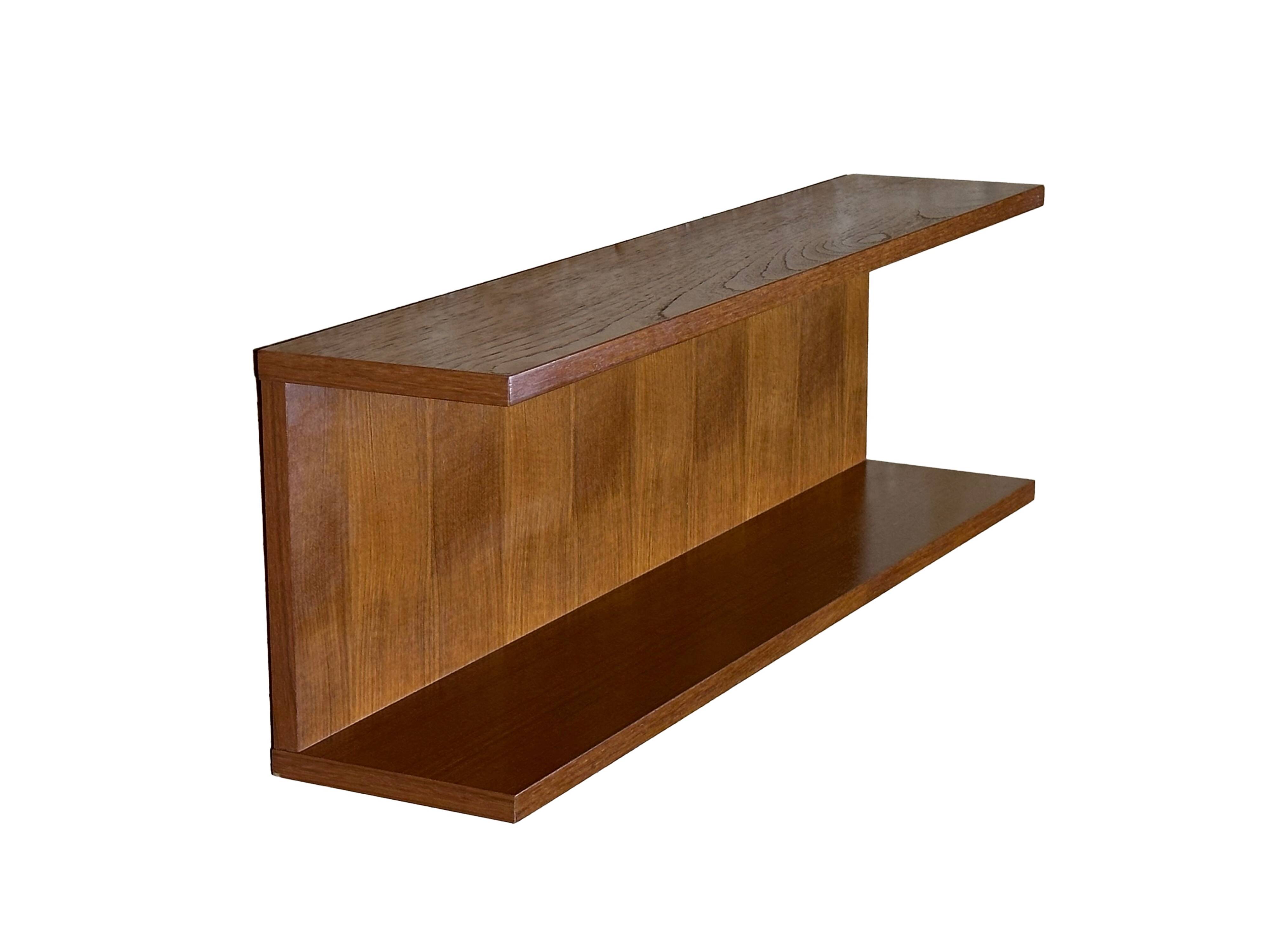 1960s/70s Teak Shelf, Teak Wall Shelf, Danish Design, Denmark