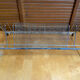 Vintage 1970s Chrome Metal Vinyl Record Holder with 100 Slots