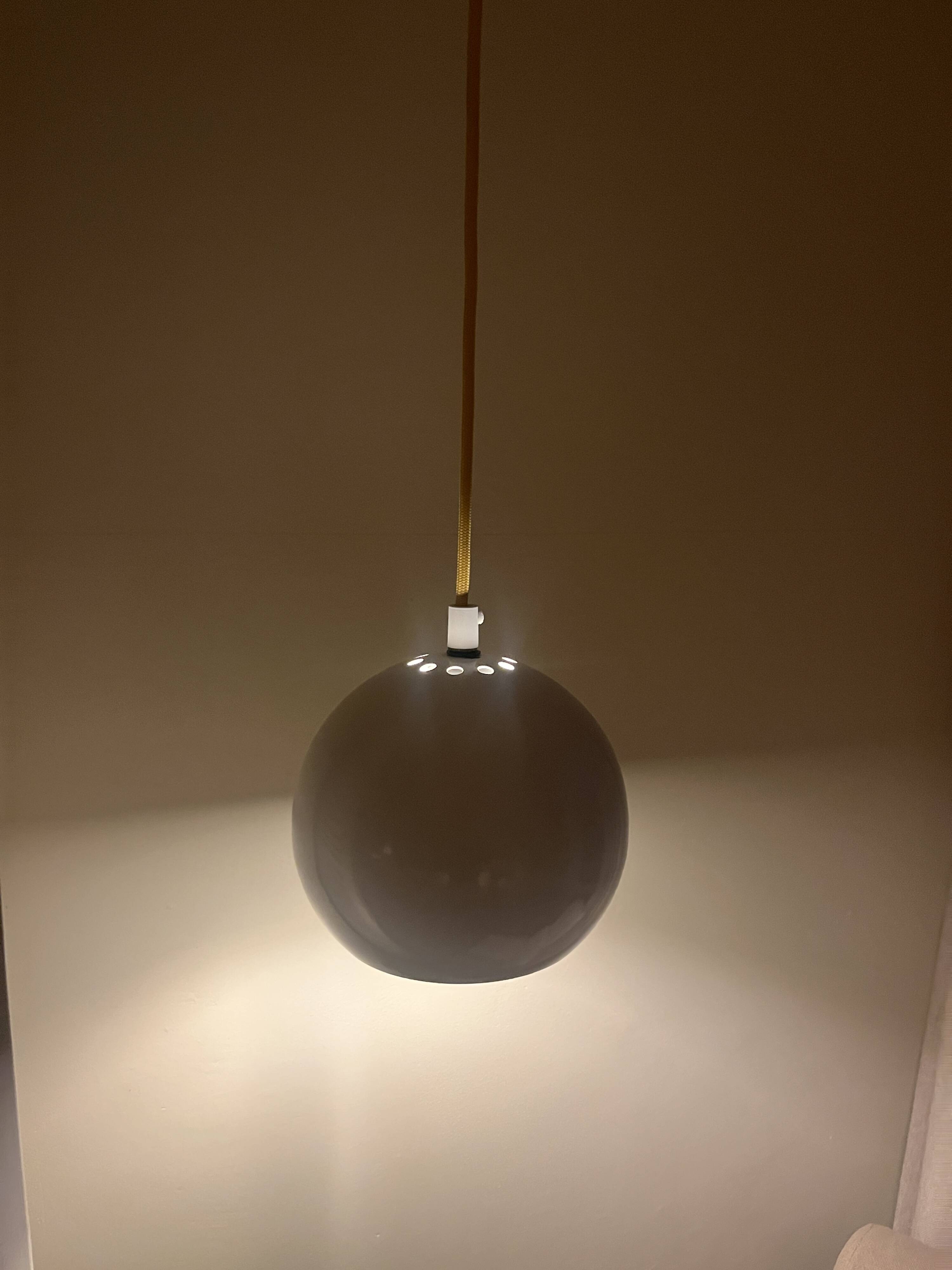 Vintage Danish Topan style pendant - Danish design lamp