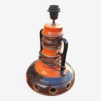 Vintage scheurich ceramic lamp