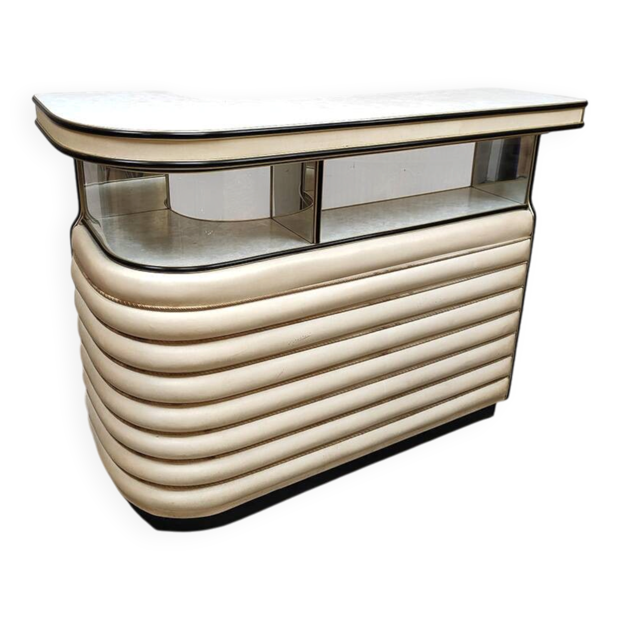 Sixties vintage cocktail bar display 'Mad men style'