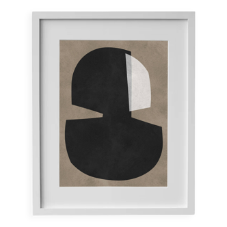 Handmade painting framed