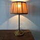 Ancient brass lamp, folded day offal