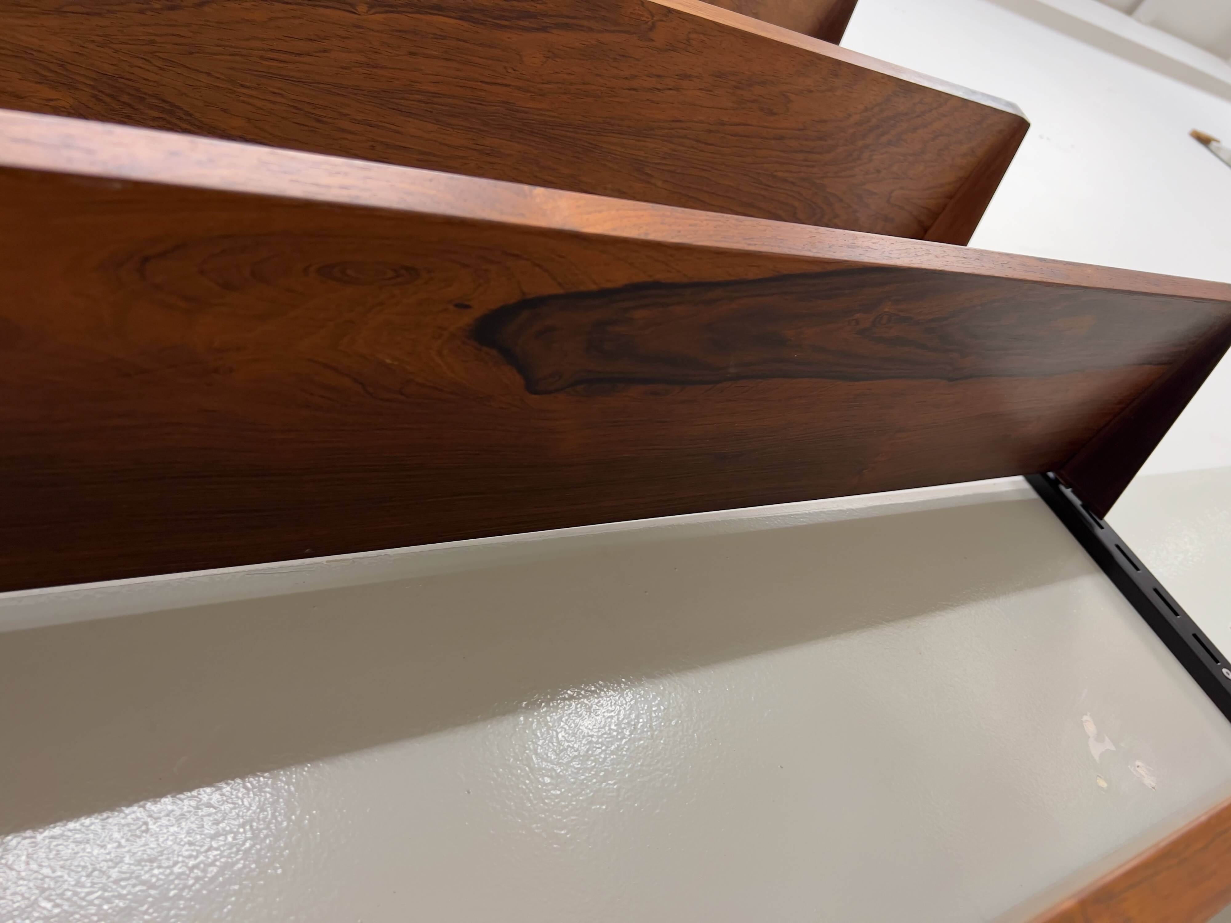 Kai Kristiansen Rosewood Shelving System, Felballes Møbler.