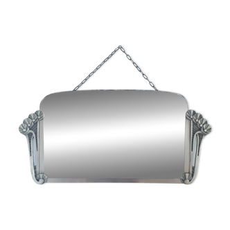 Large Art Deco Mirror, Retro Vintage Decoration