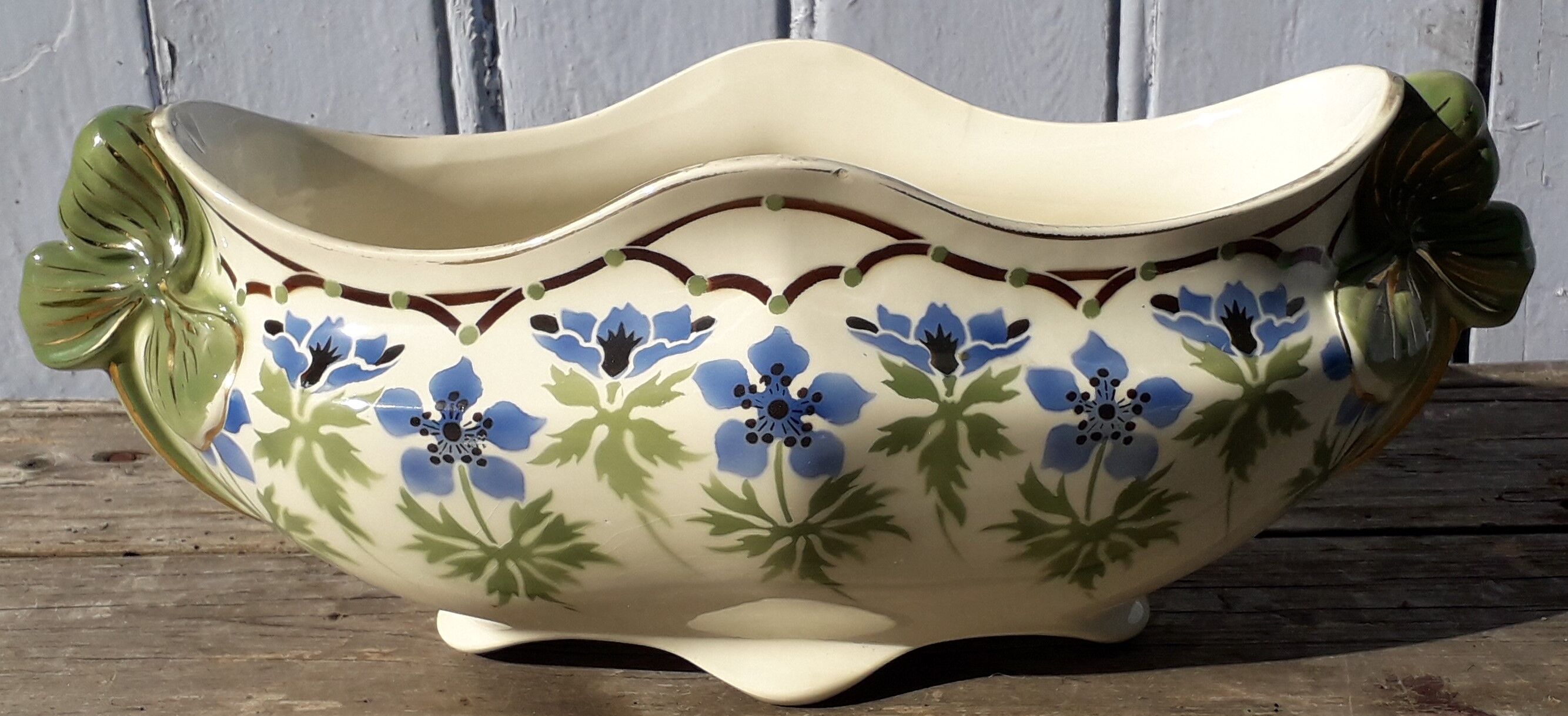 Earthenware planter Luneville