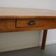 Antique Cherry French Farmhouse Dining Table, 19th Century