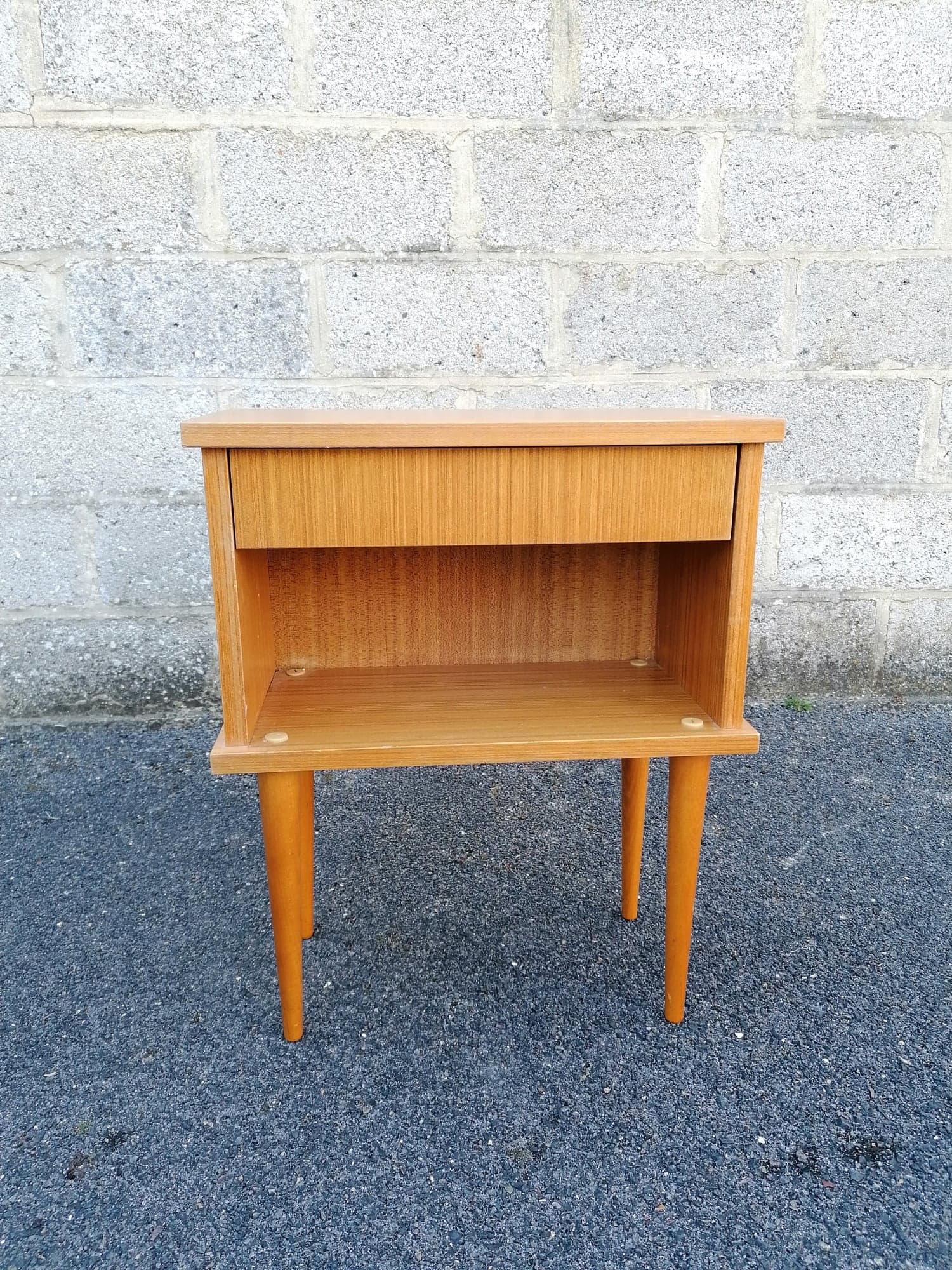 Vintage bedside table