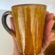 4 tasses à café mugs en céramique émaillée Vallauris a.e gitma