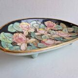 Large ceramic dish from Vallauris signed Ugo vintage