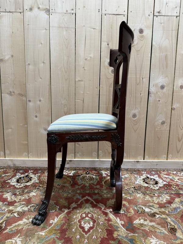 Suite de 6 chaises de style Empire - Victorienne