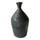 Handcrafted and signed stoneware vase, ceramic, circa 1970