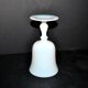Antique footed glass in white opaline goblet chalice – Meisenthal craftsmanship?