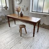 Walnut farm table 185 cm