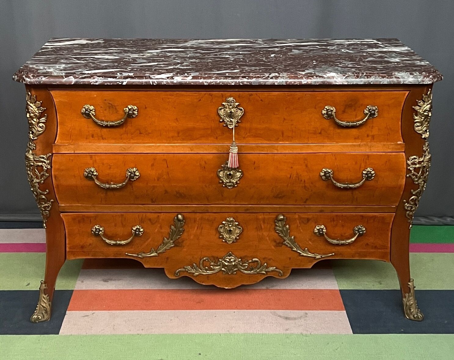 Louis XV style chest of drawers