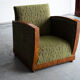 Fauteuil art déco, France, années 1930