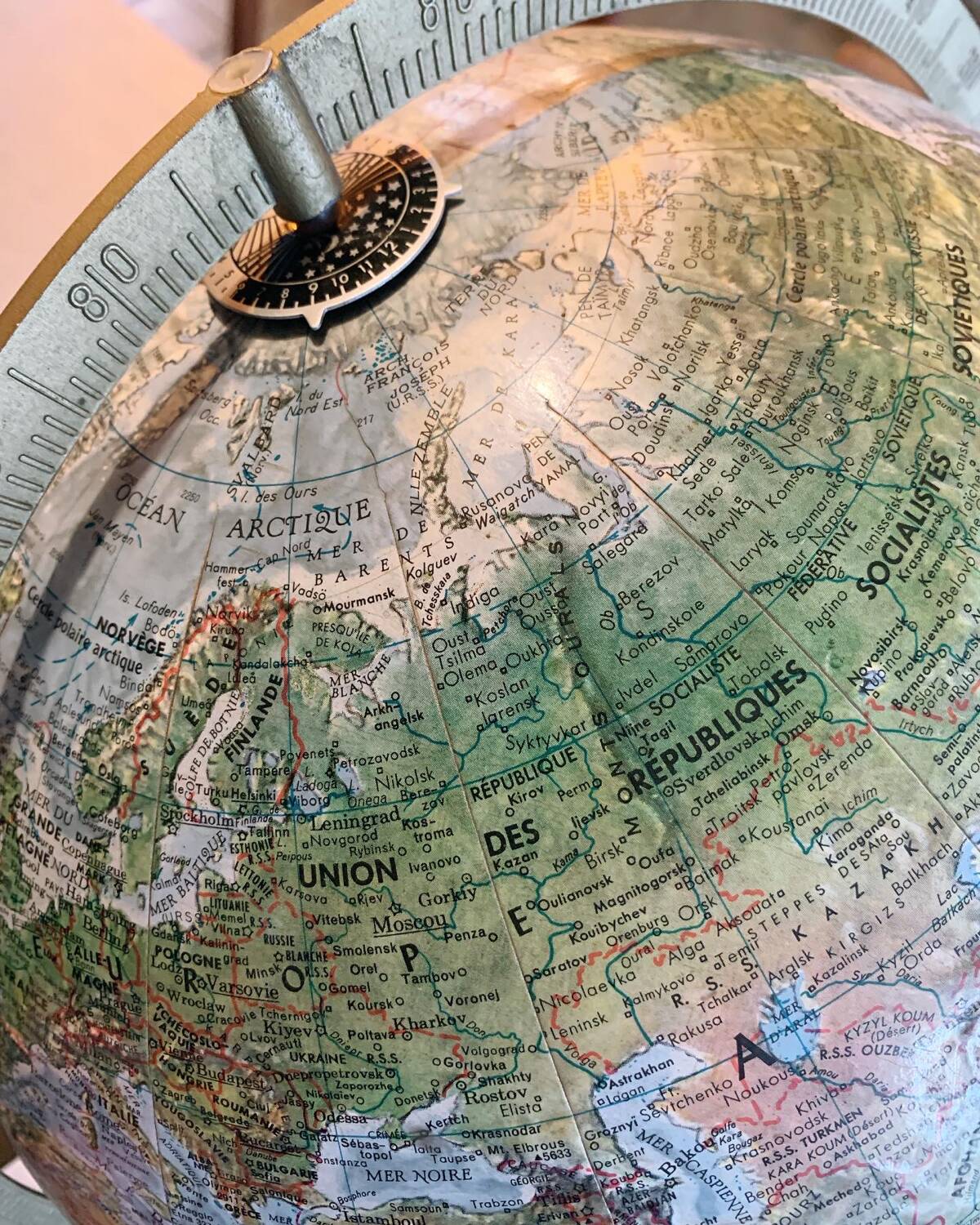 Ancient terrestrial globe