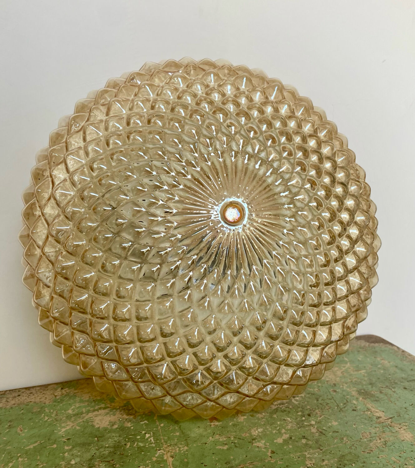 Art Deco ceiling light fixture