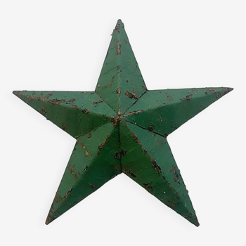 Amish star dark green 30cm