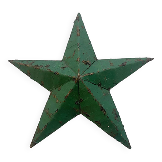 Amish star dark green 30cm