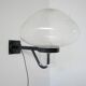 Mid-century glass wall light
